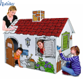 Playhouse en carton bricolage pour les enfants